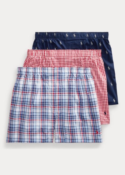 Men's Polo Ralph Lauren Classic 3-Pack Boxers | 180943CHZ